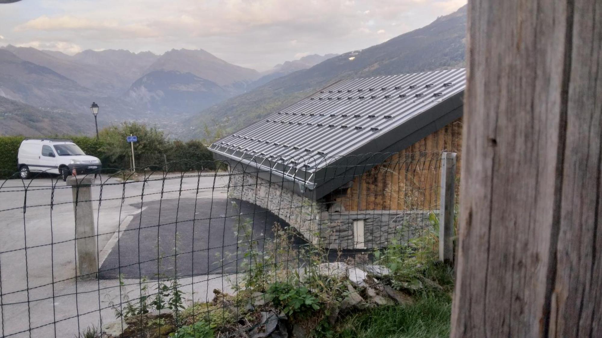 Chalet Balneo Billard La Plagne Savoie Vue Top Kültér fotó