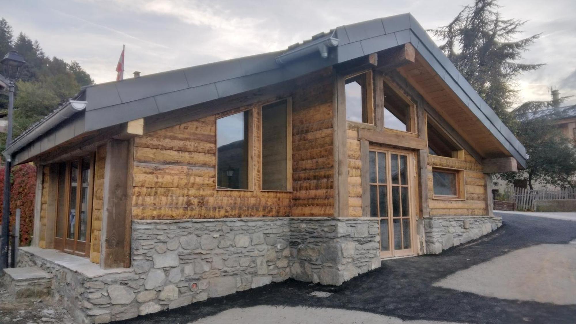 Chalet Balneo Billard La Plagne Savoie Vue Top Kültér fotó
