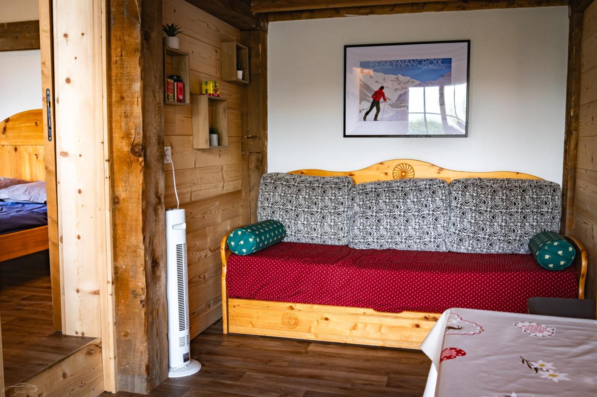 Chalet Balneo Billard La Plagne Savoie Vue Top Kültér fotó